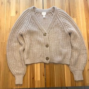 H & M Cropped cardigan